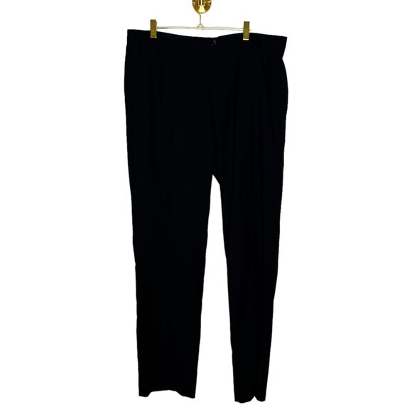 Calvin Klein Pants Mens Size 36x32 Black Straight Leg Career Wear - Picture 1 of 3